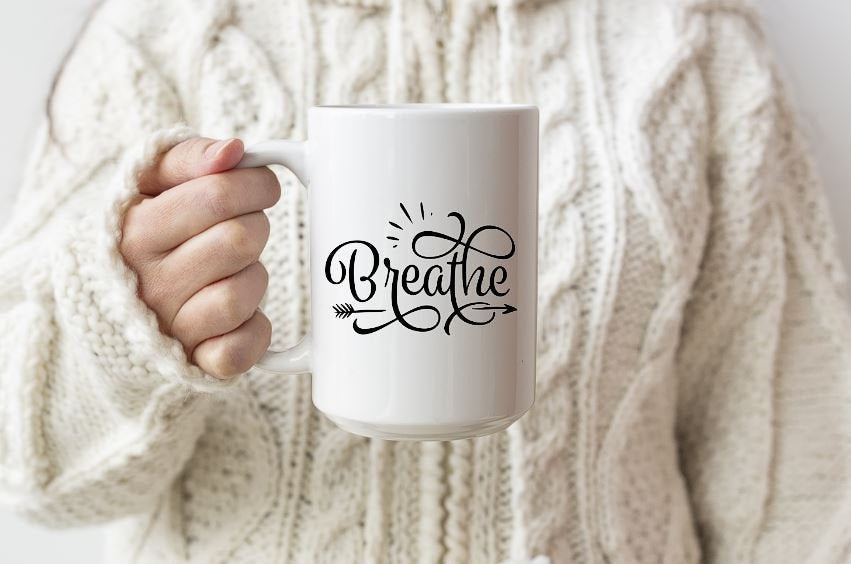 breathe mug