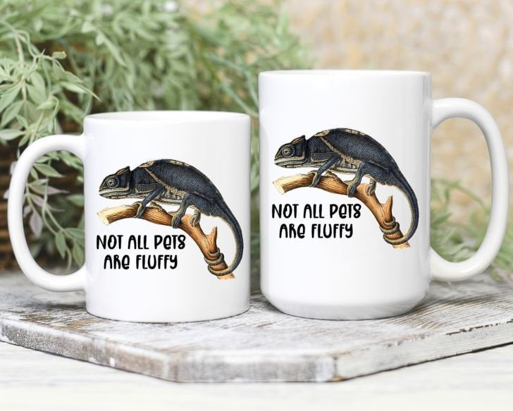 not all pets are fluffy mug