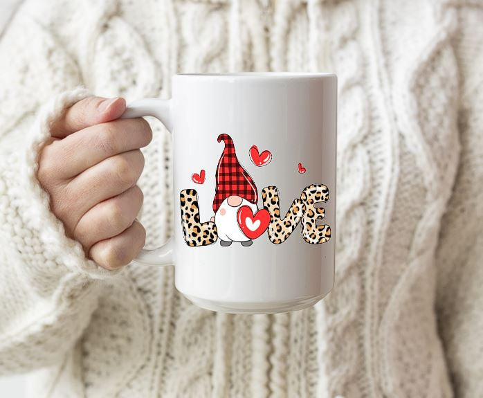 GNOME LOVE HOLIDAY MUG