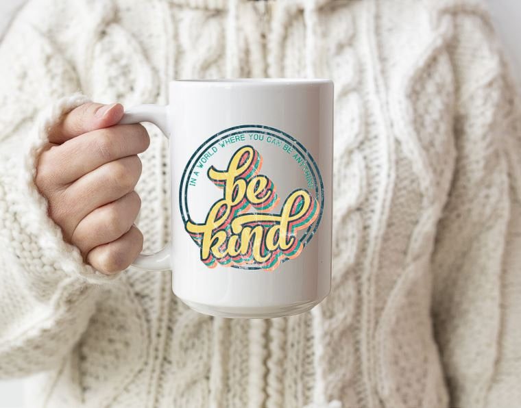 be kind coffee mug