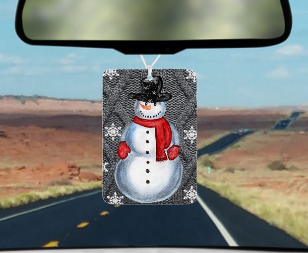 SNOWMAN SWEATER AIR FRESHENER