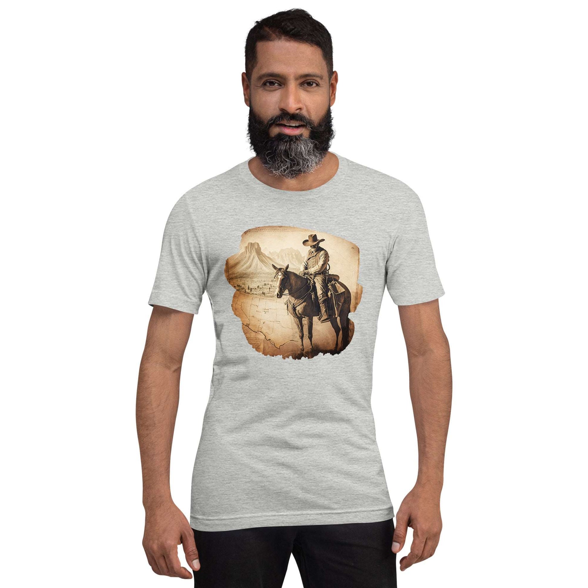 Cowboy & Horse Unisex t-shirt