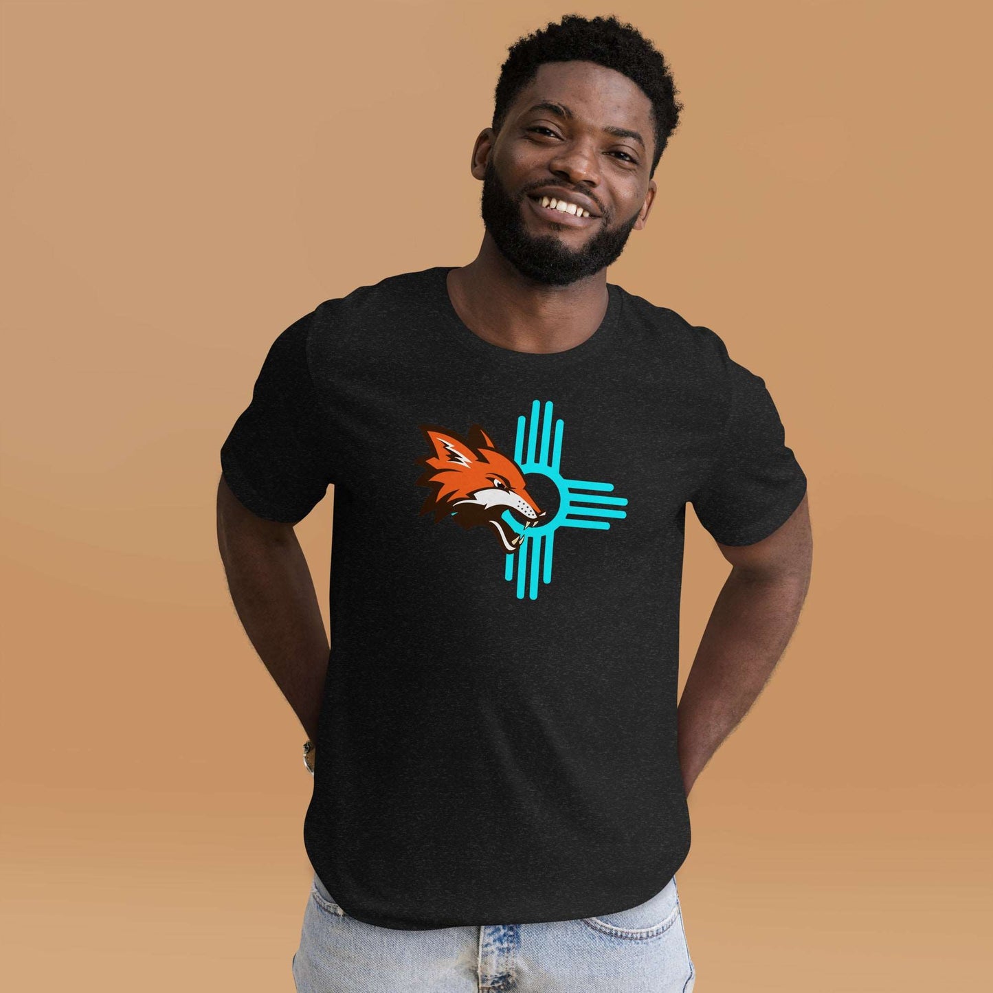 Fox and Zia symbol Unisex t-shirt