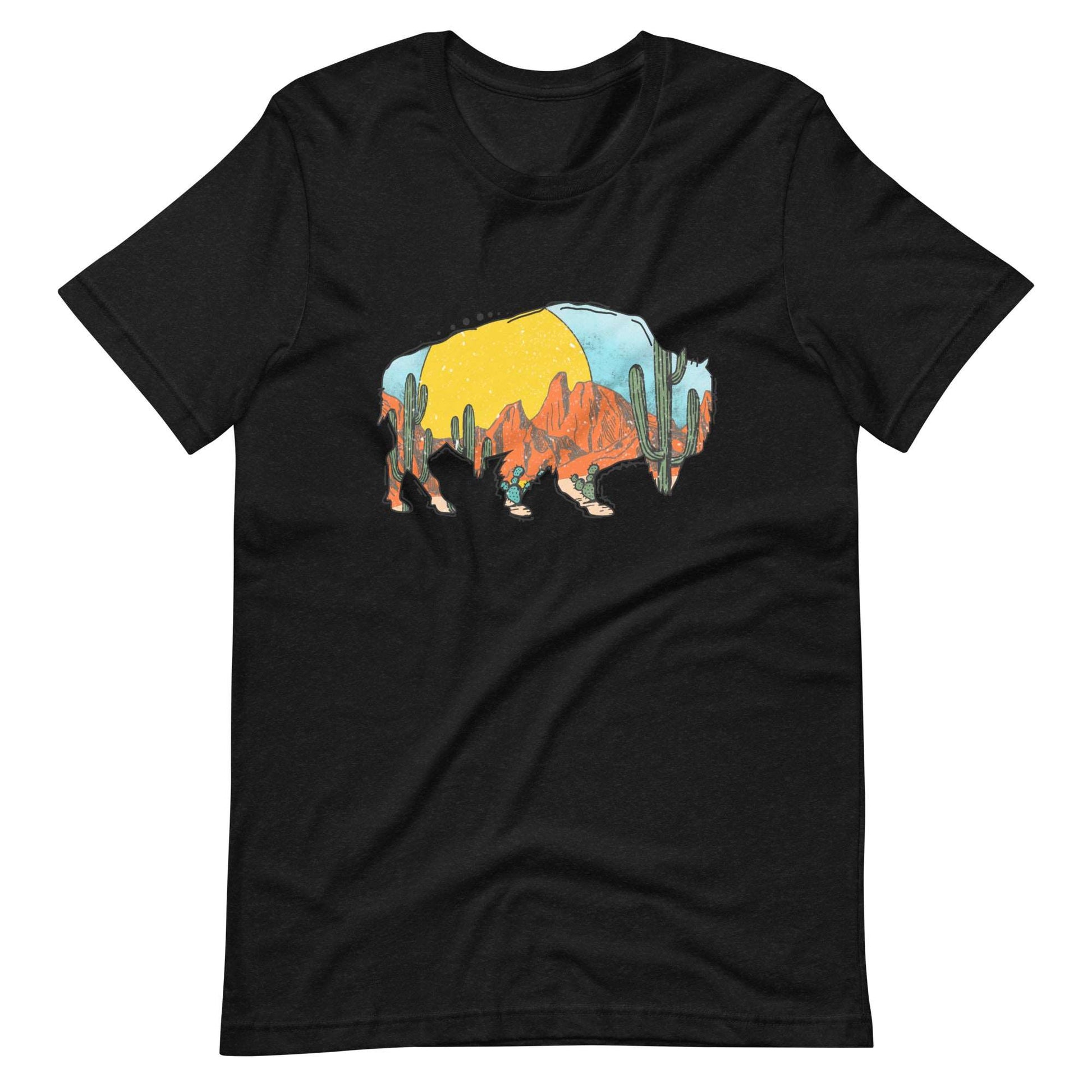 Colorful Bison Unisex t-shirt