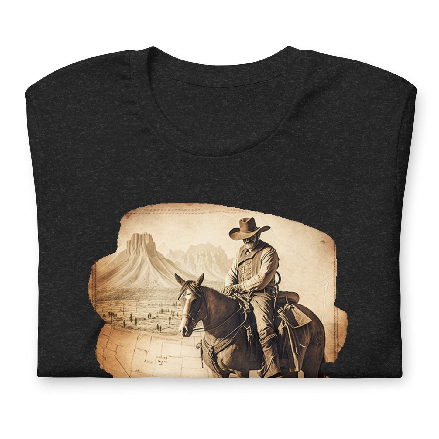 Cowboy & Horse Unisex t-shirt