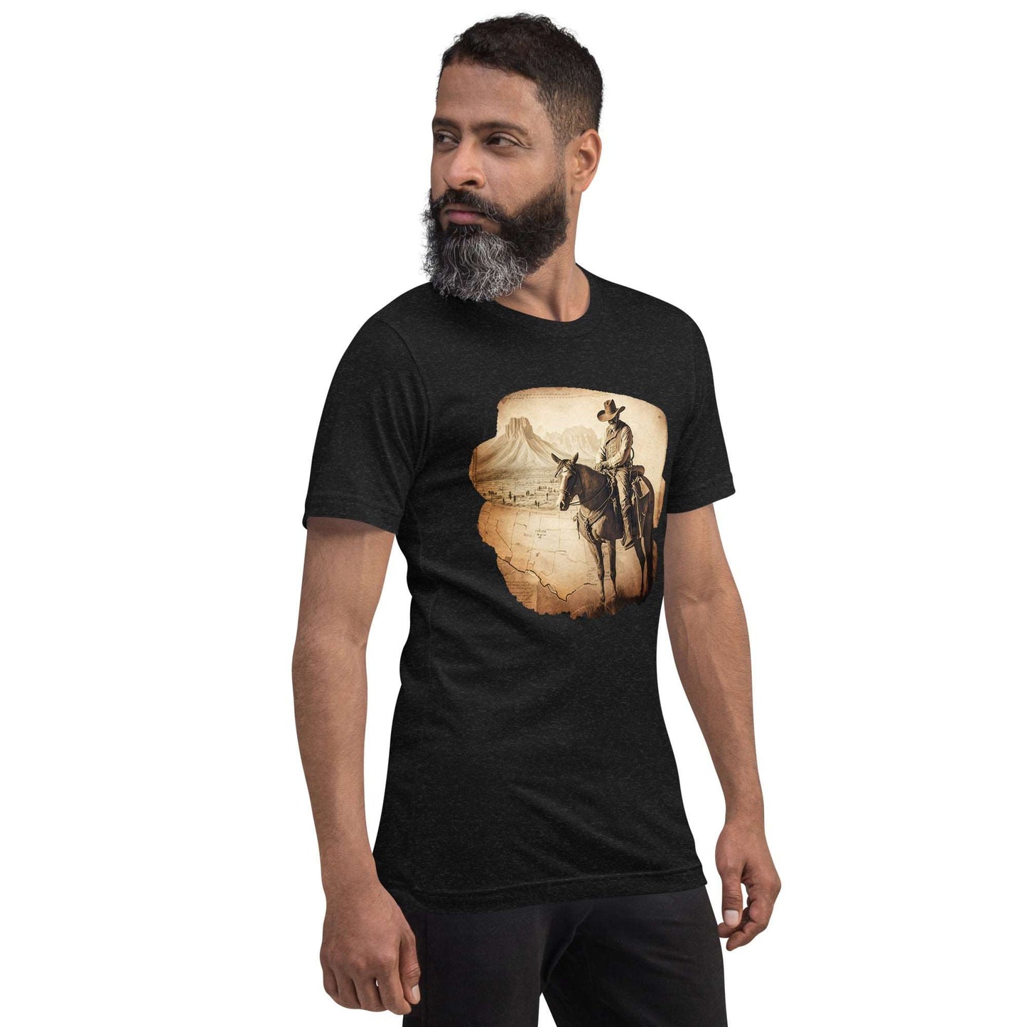 Cowboy & Horse Unisex t-shirt