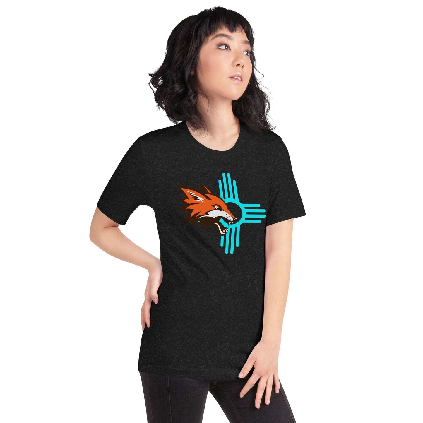 Fox and Zia symbol Unisex t-shirt