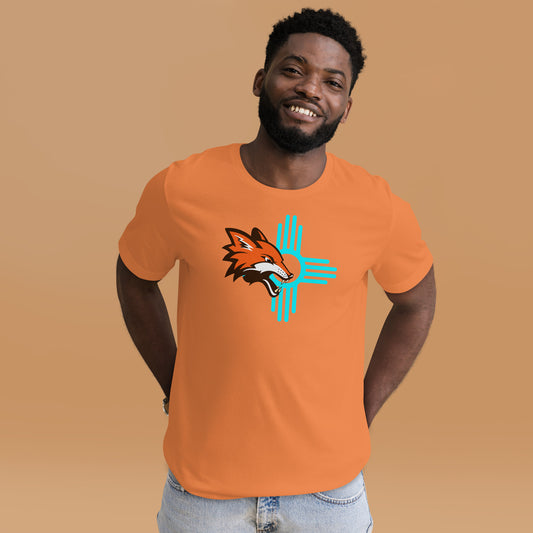 Fox and Zia symbol Unisex t-shirt