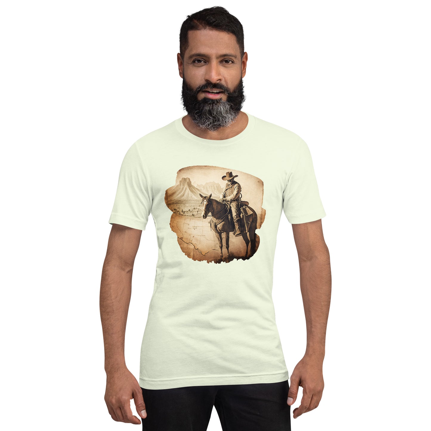 Cowboy & Horse Unisex t-shirt