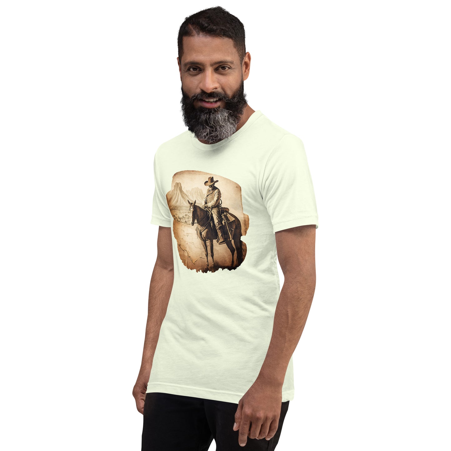 Cowboy & Horse Unisex t-shirt