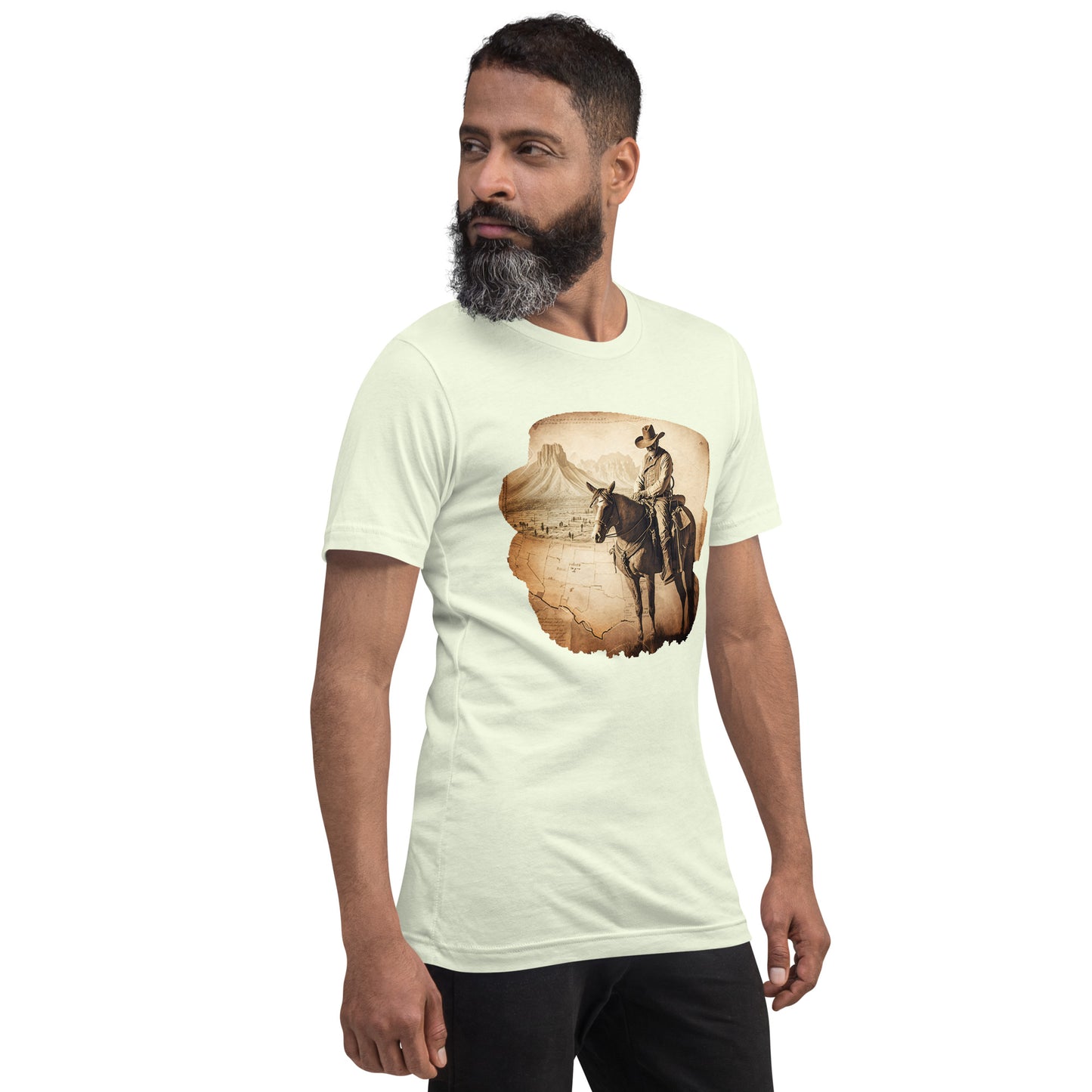 Cowboy & Horse Unisex t-shirt