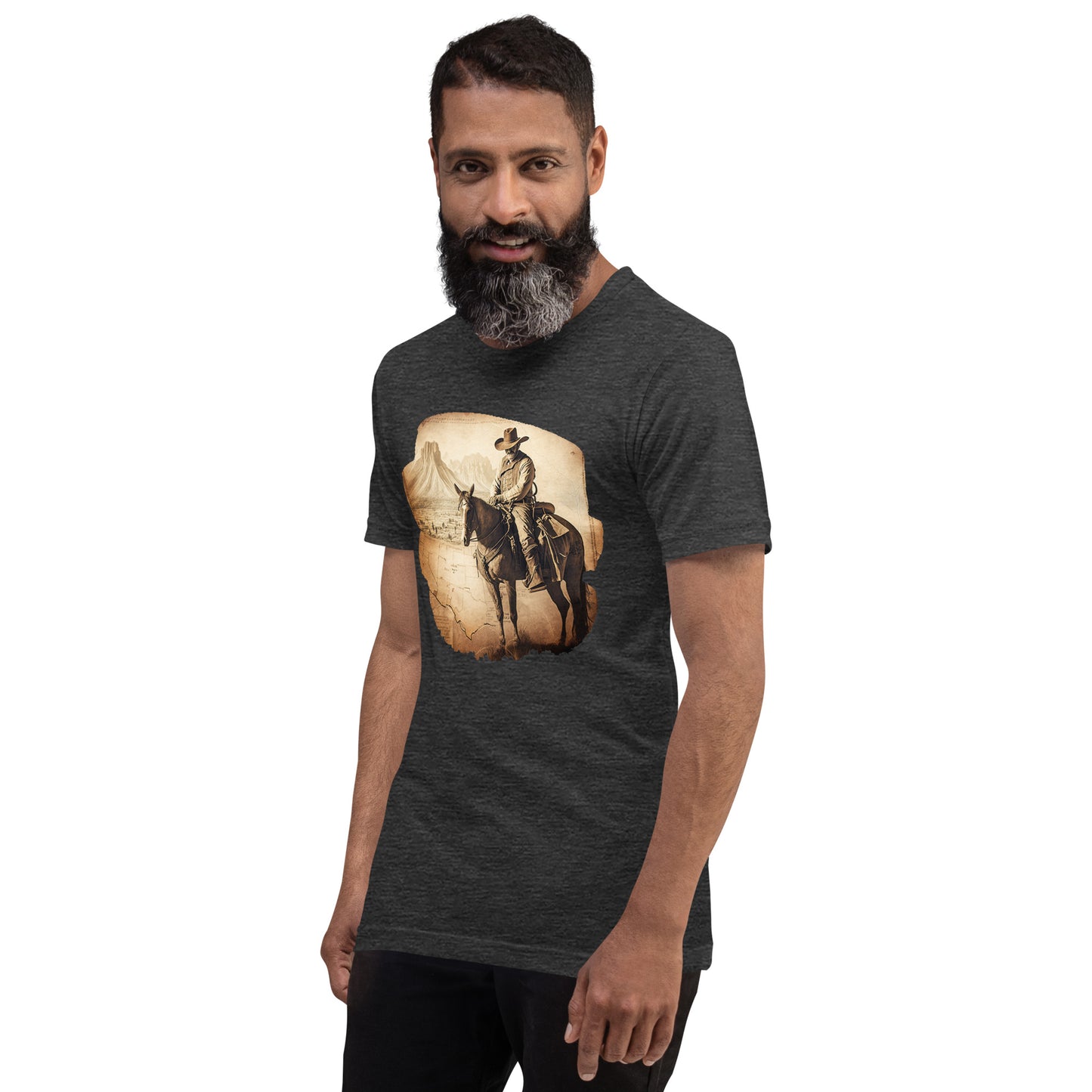 Cowboy & Horse Unisex t-shirt