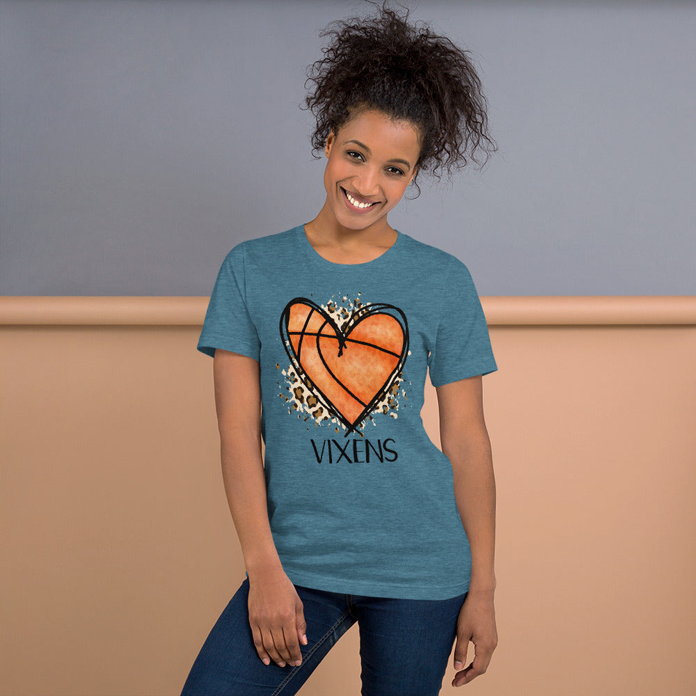 Vixen Basketball Unisex t-shirt