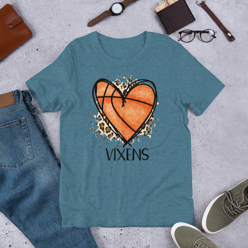 Vixen Basketball Unisex t-shirt