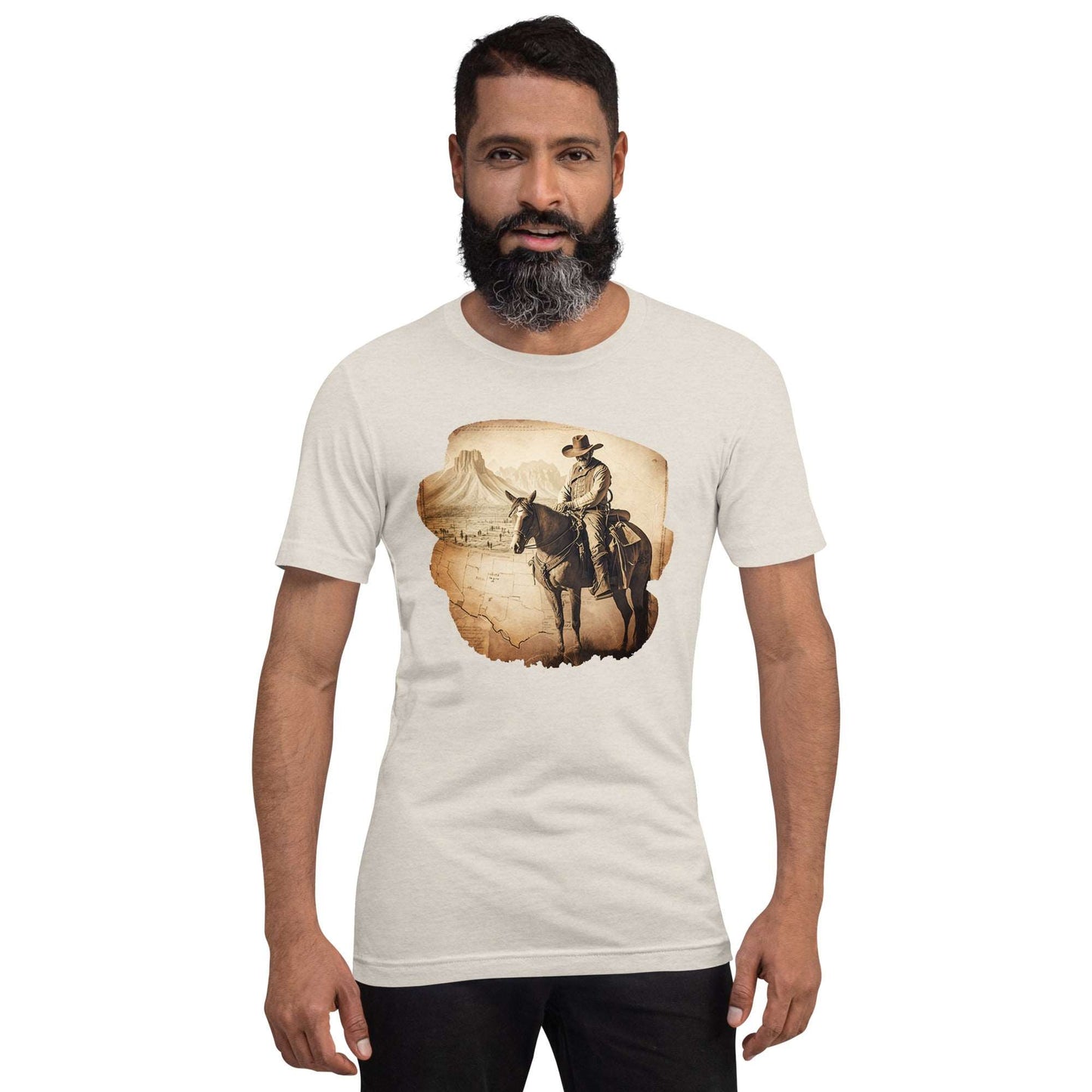 Cowboy & Horse Unisex t-shirt