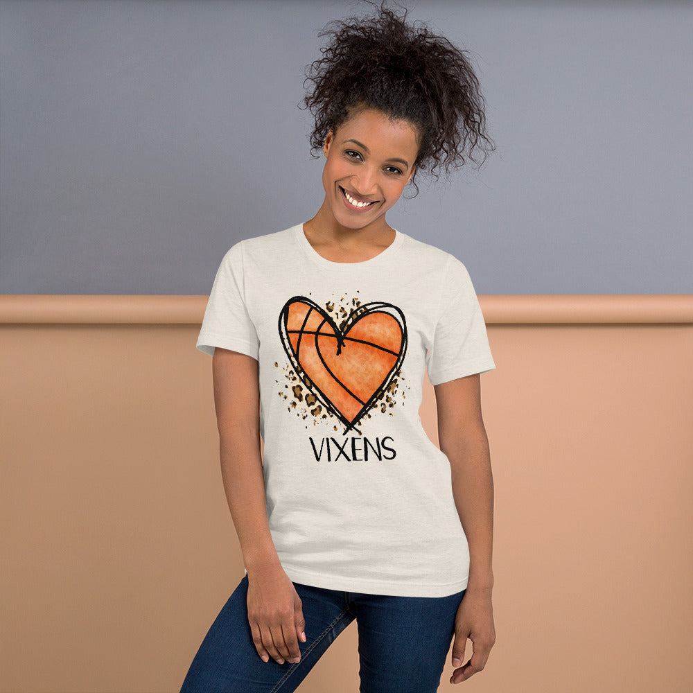 Vixen Basketball Unisex t-shirt