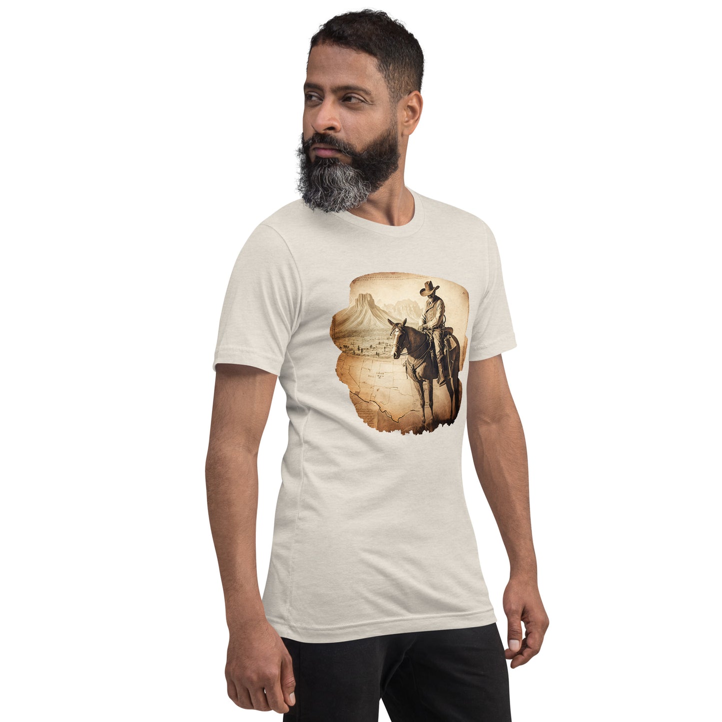 Cowboy & Horse Unisex t-shirt