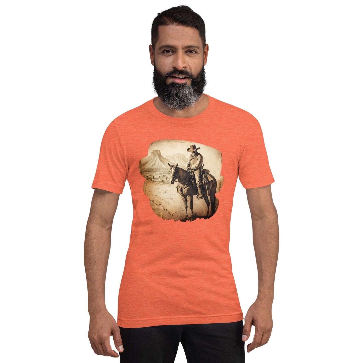 Cowboy & Horse Unisex t-shirt