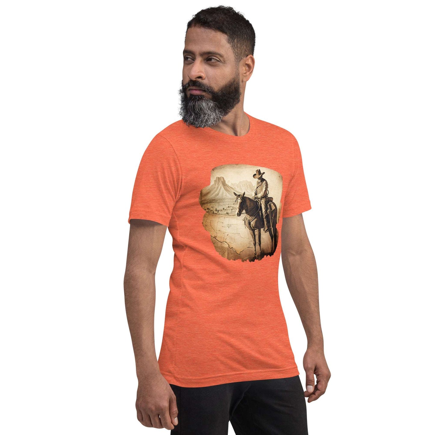 Cowboy & Horse Unisex t-shirt