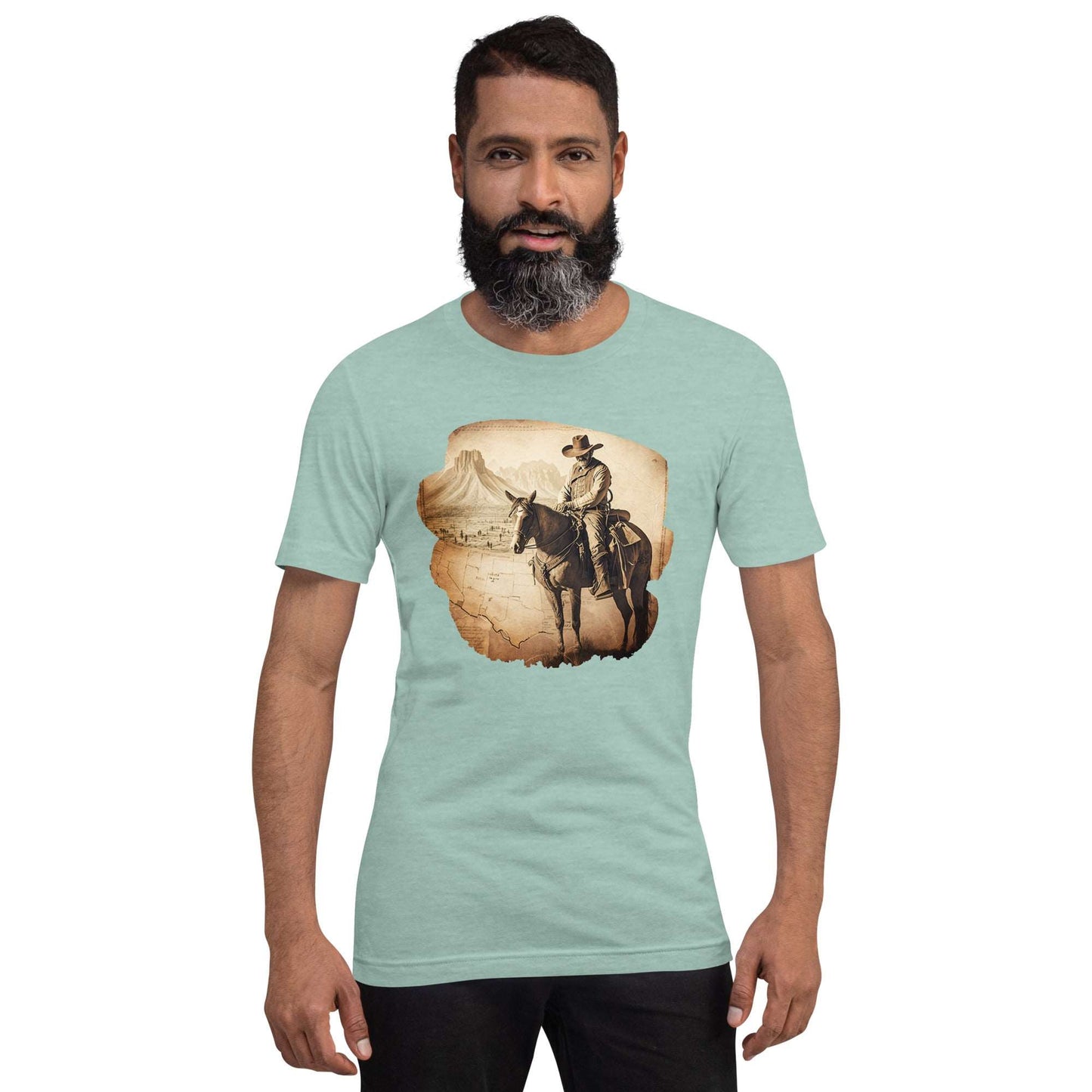 Cowboy & Horse Unisex t-shirt