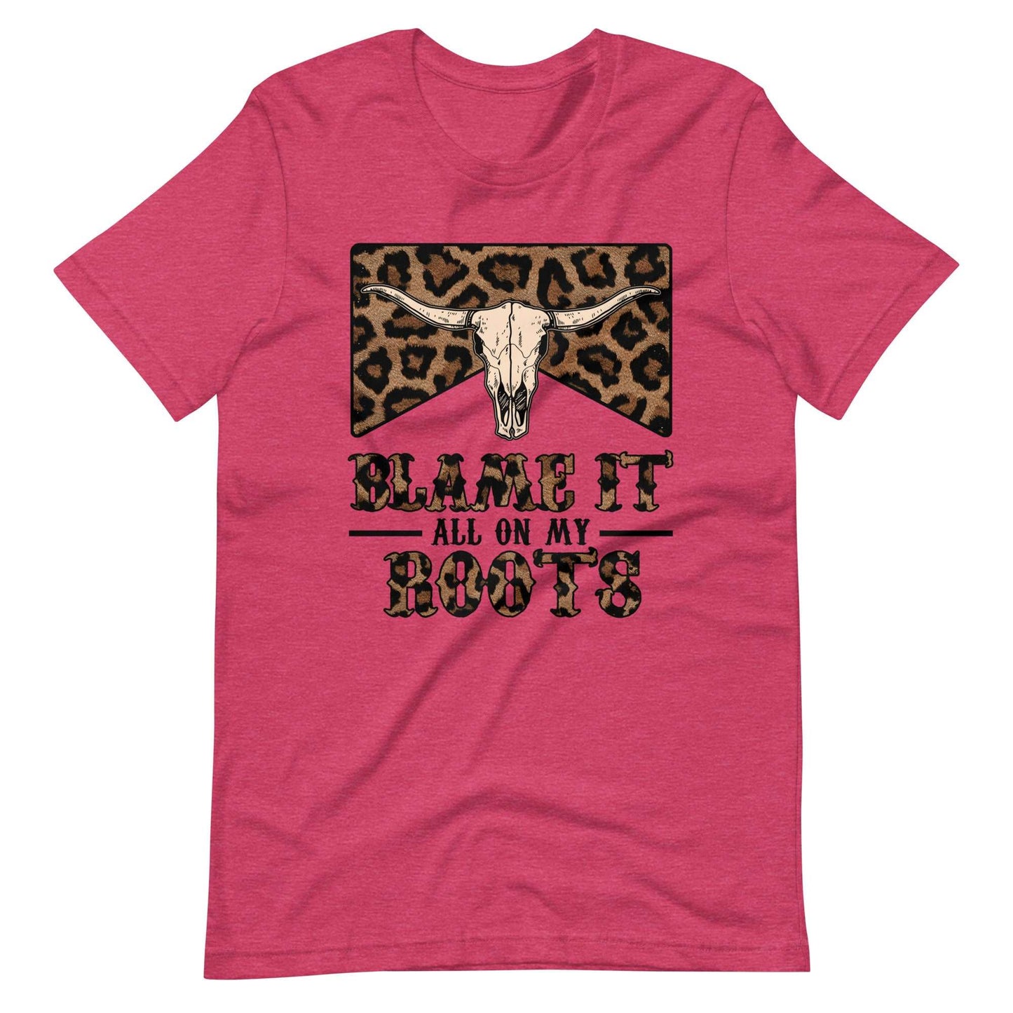 Blame it all on my bootsUnisex t-shirt