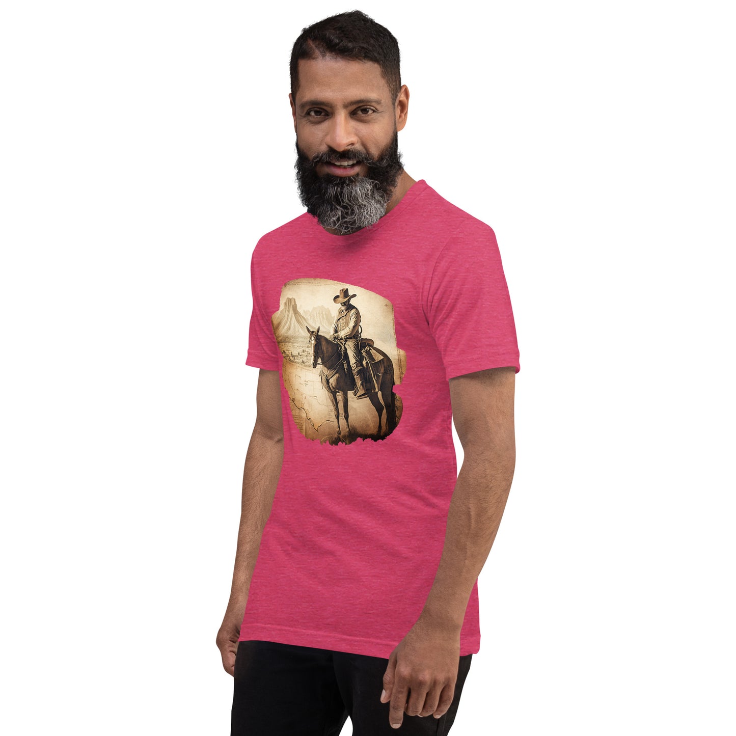 Cowboy & Horse Unisex t-shirt