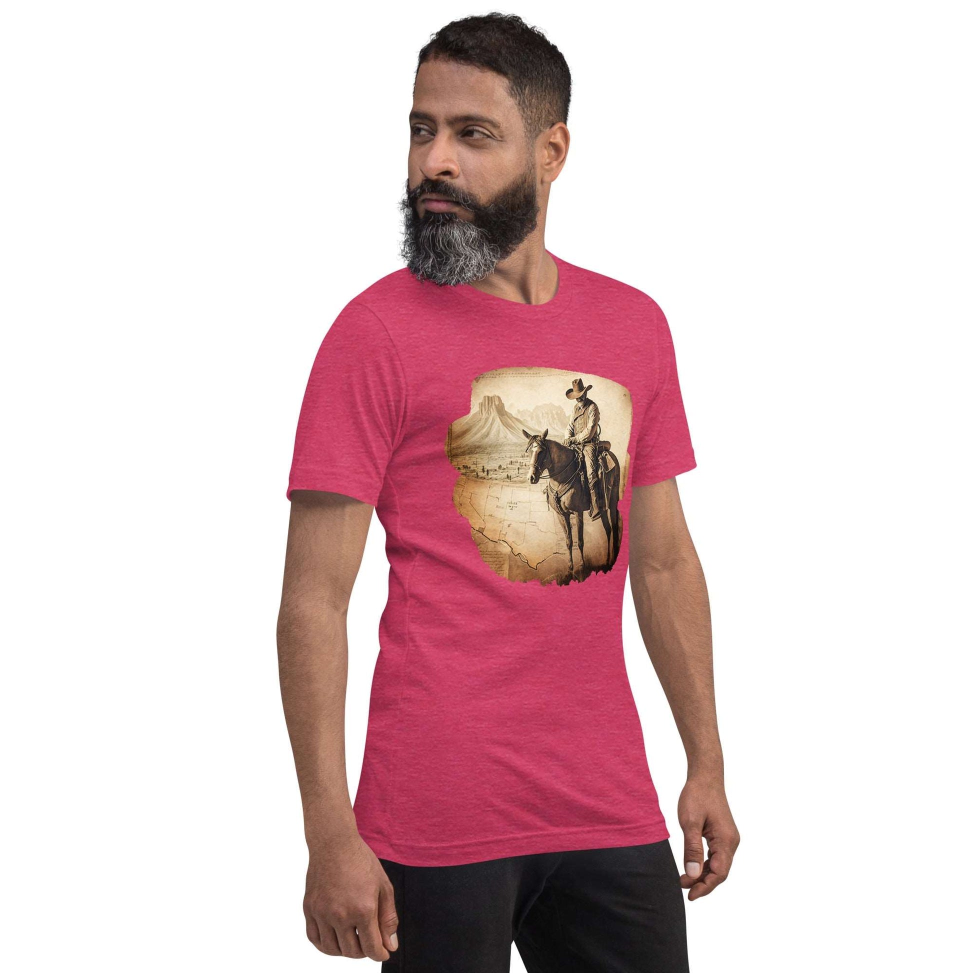 Cowboy & Horse Unisex t-shirt