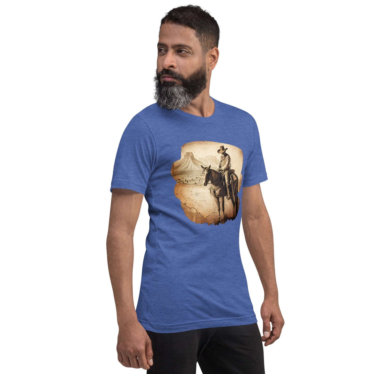 Cowboy & Horse Unisex t-shirt