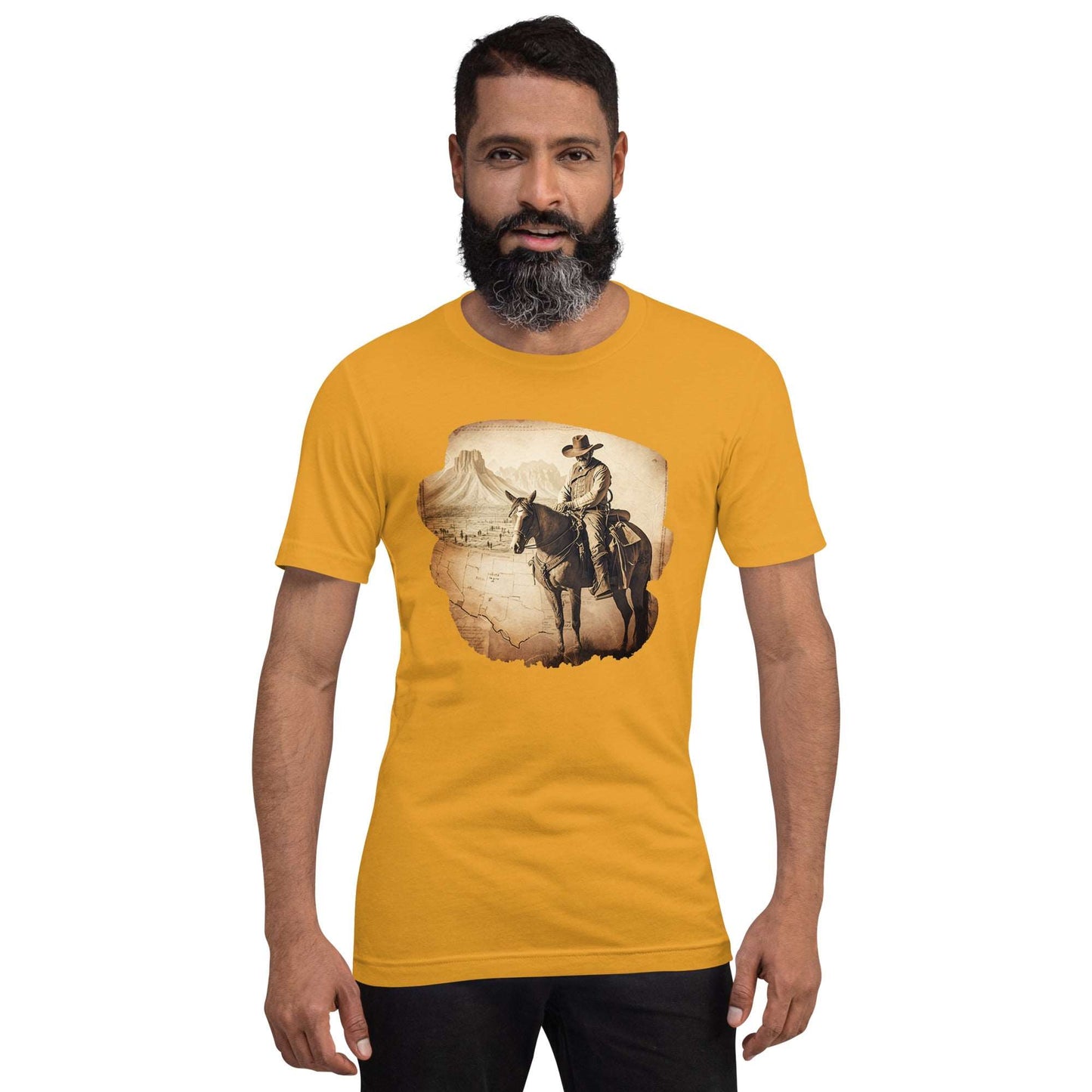 Cowboy & Horse Unisex t-shirt