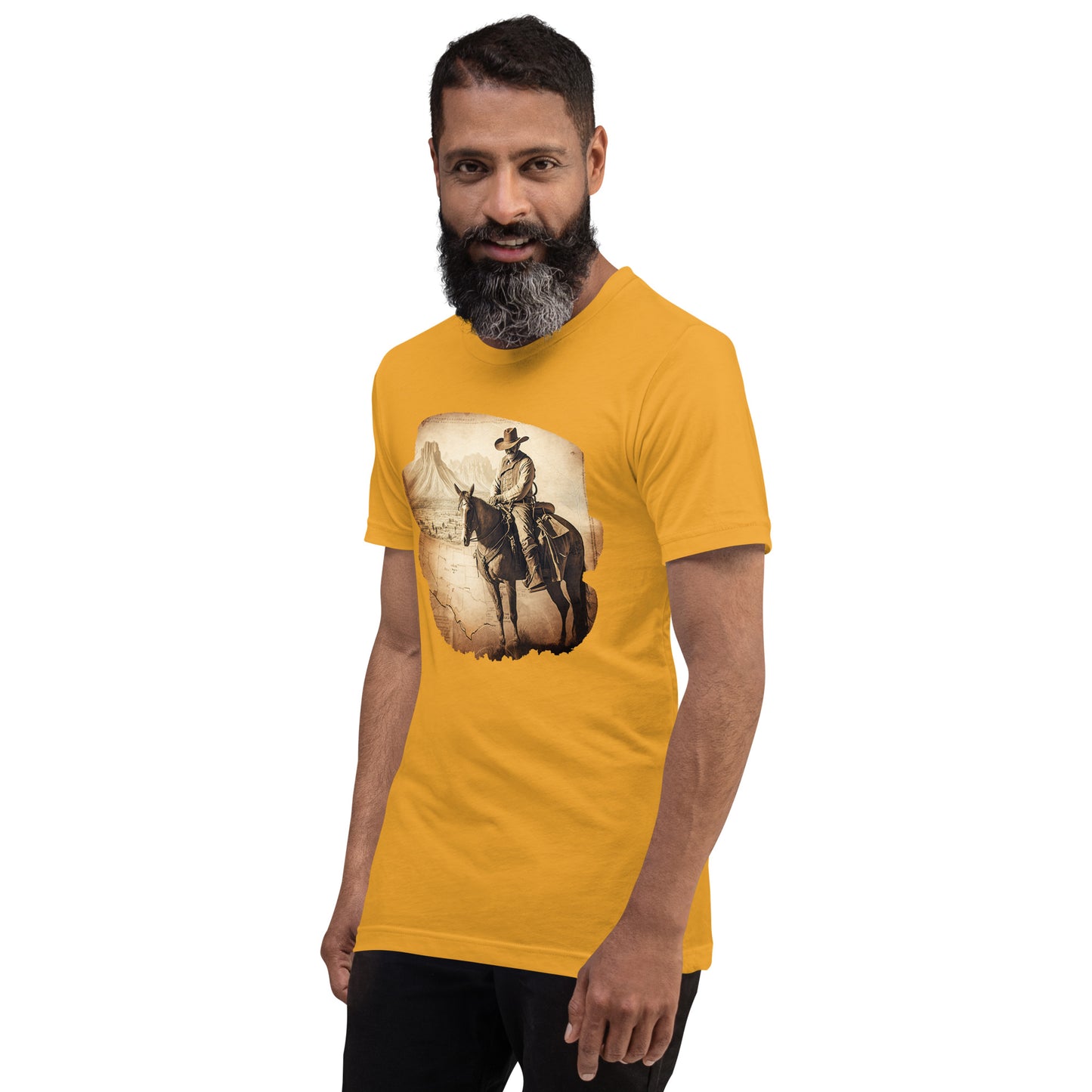 Cowboy & Horse Unisex t-shirt