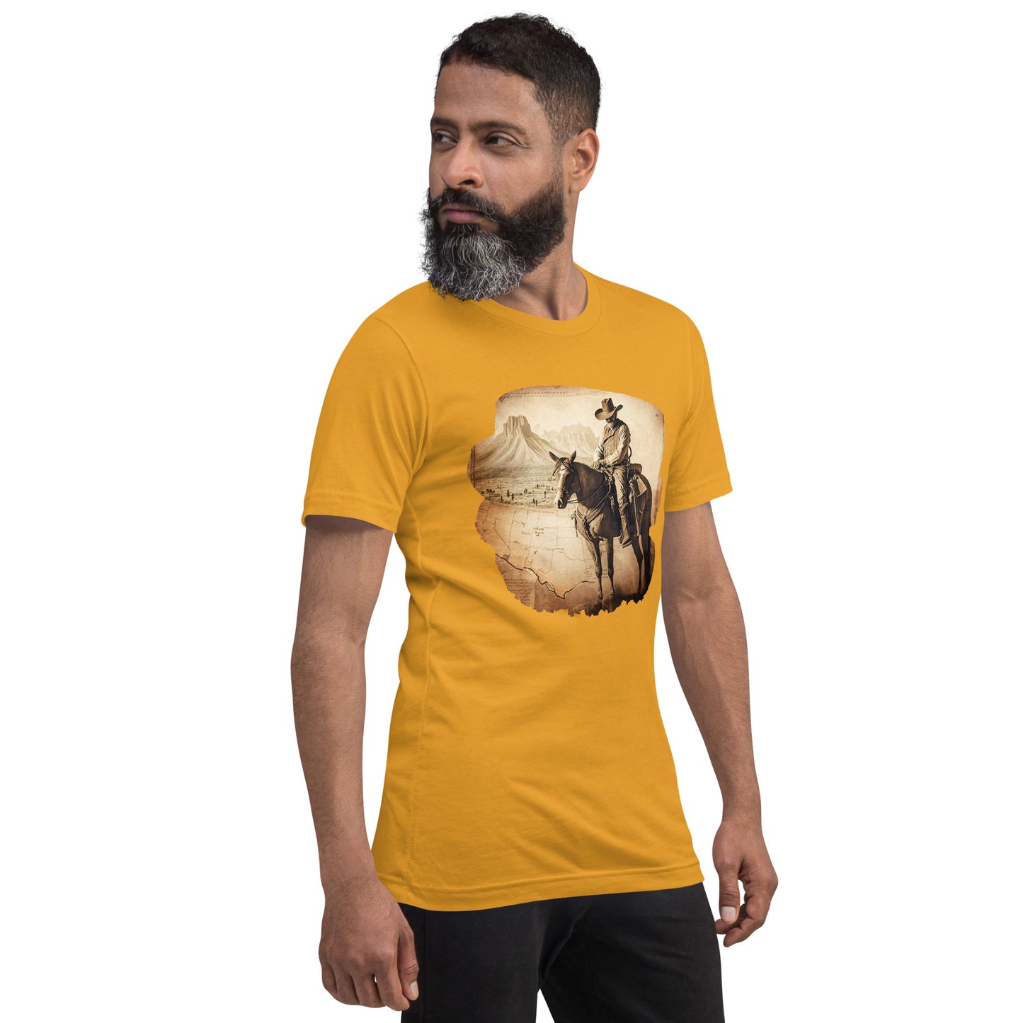 Cowboy & Horse Unisex t-shirt