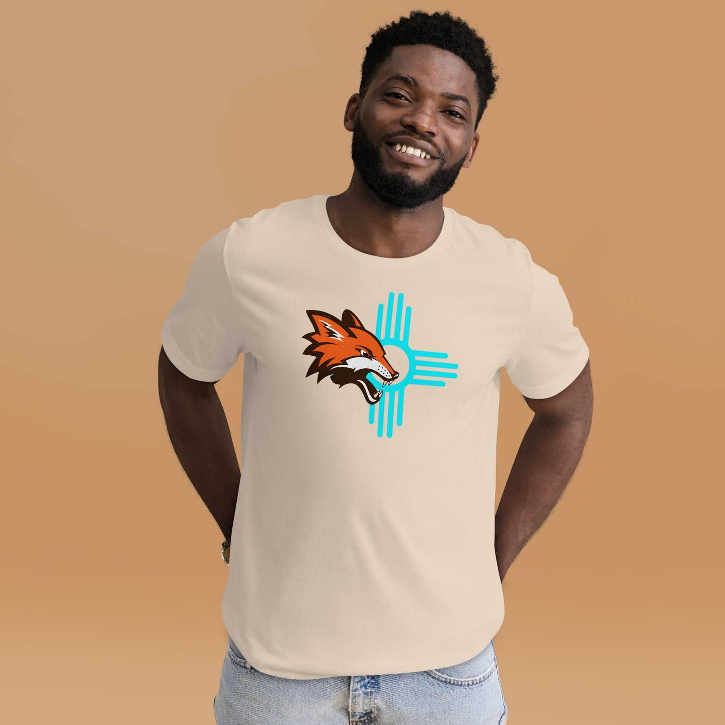 Fox and Zia symbol Unisex t-shirt