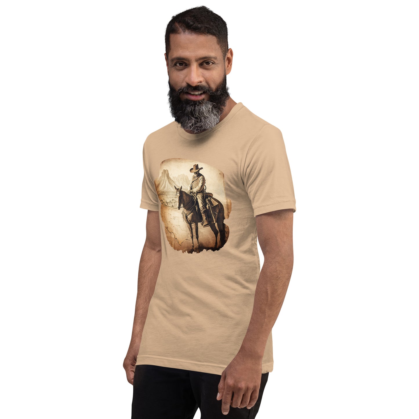 Cowboy & Horse Unisex t-shirt