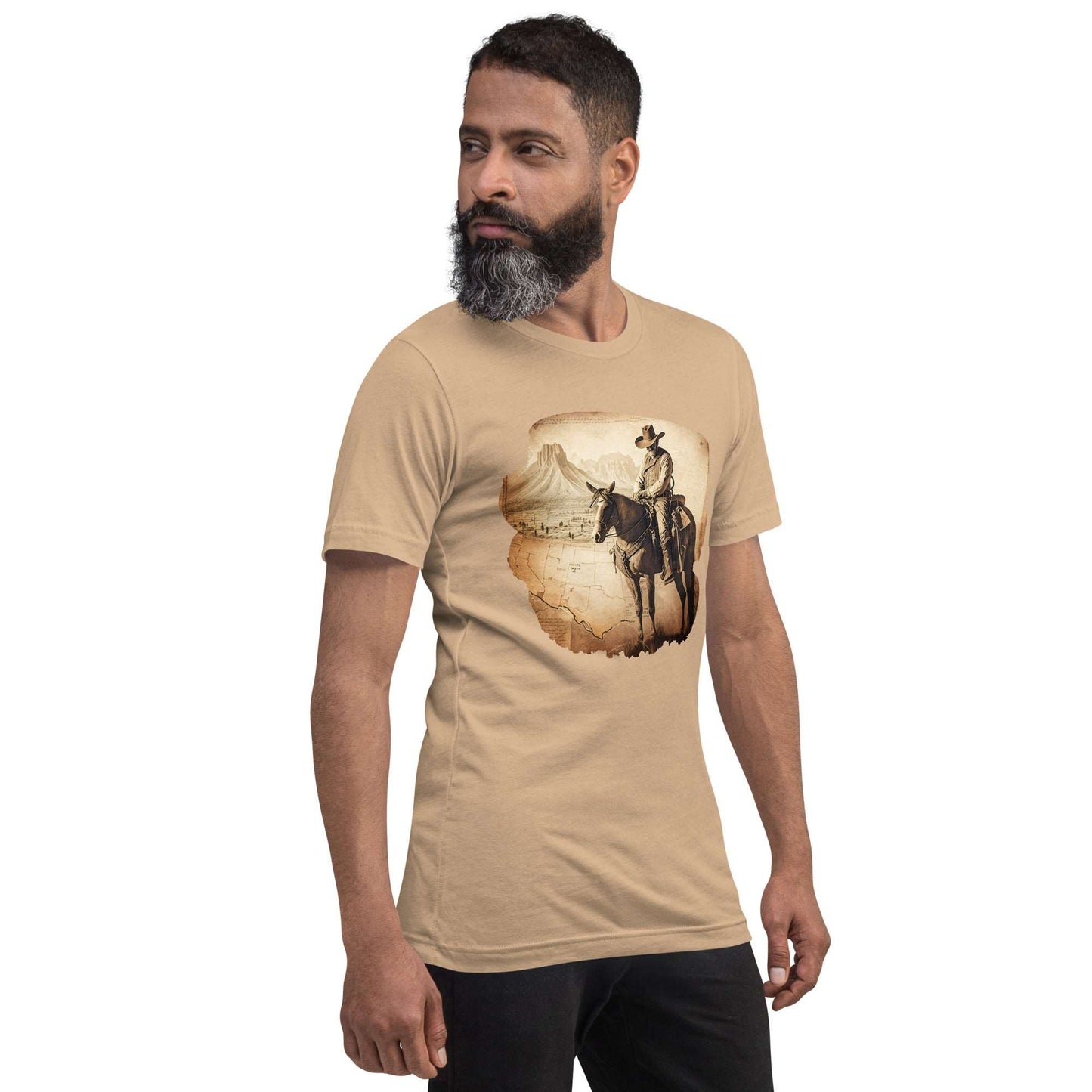 Cowboy & Horse Unisex t-shirt