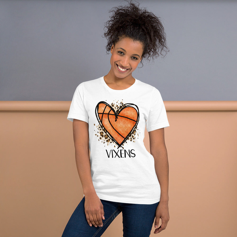 Vixen Basketball Unisex t-shirt